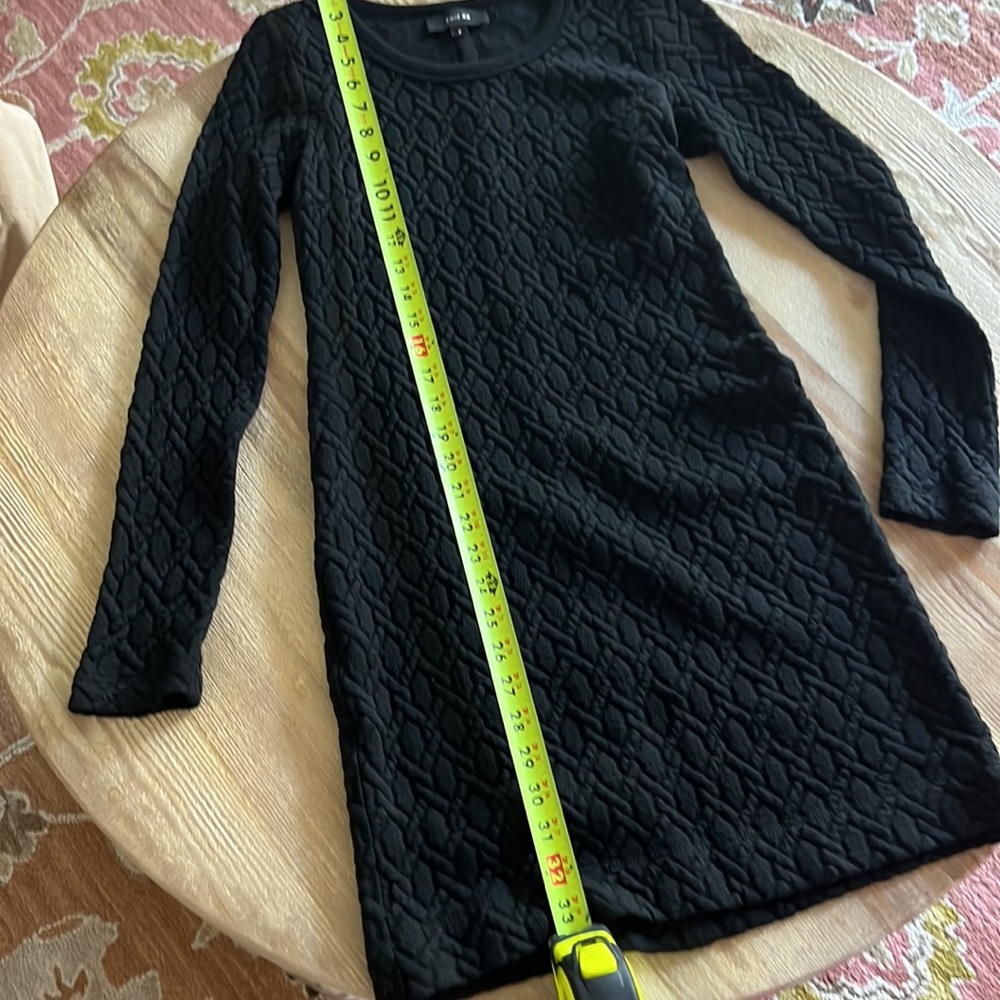 Red 23 winter sweatshirt dress - Picture 4 of 4